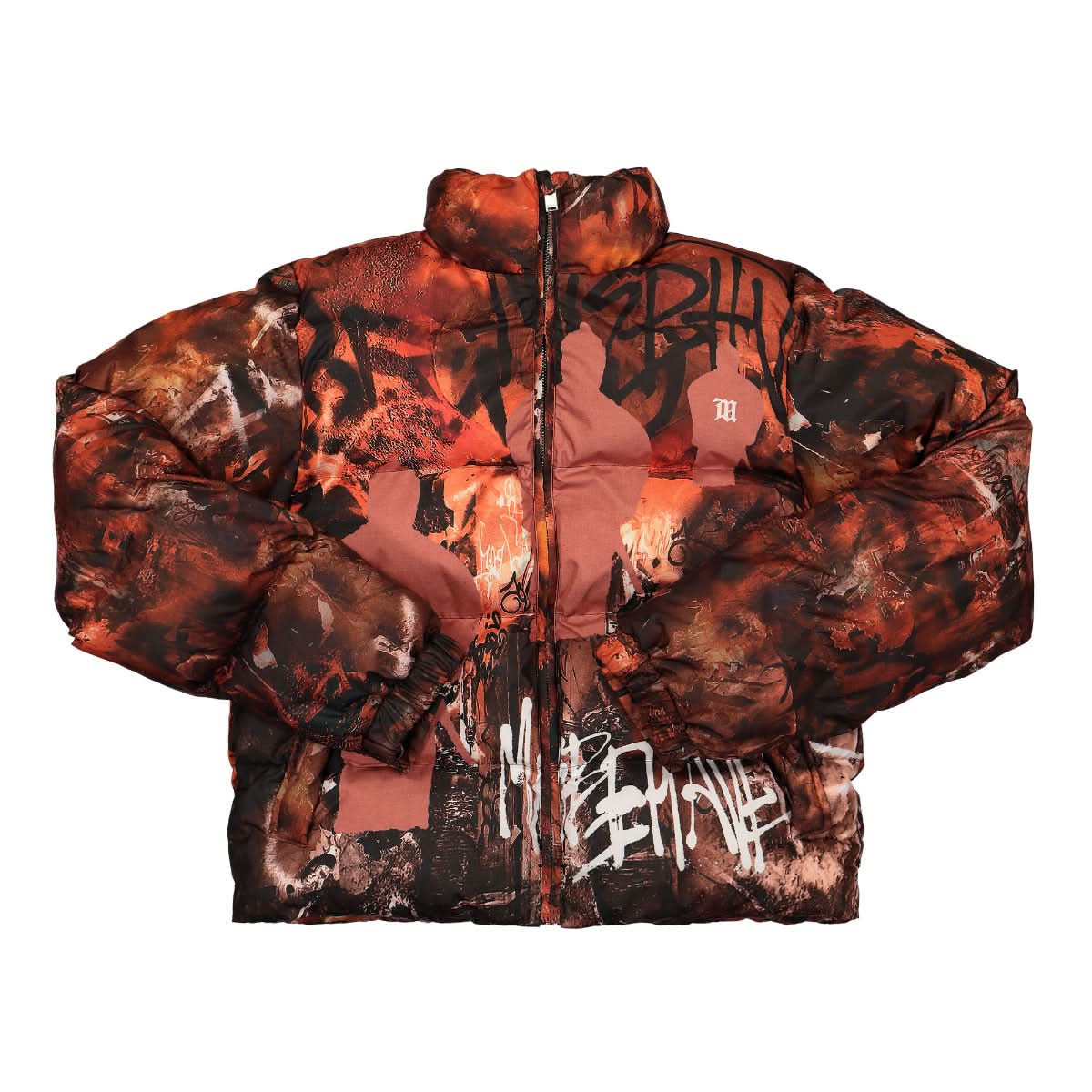 MISBHV Signature Fight Club Nylon Puffer Multicolor Detail view 1 | Gate