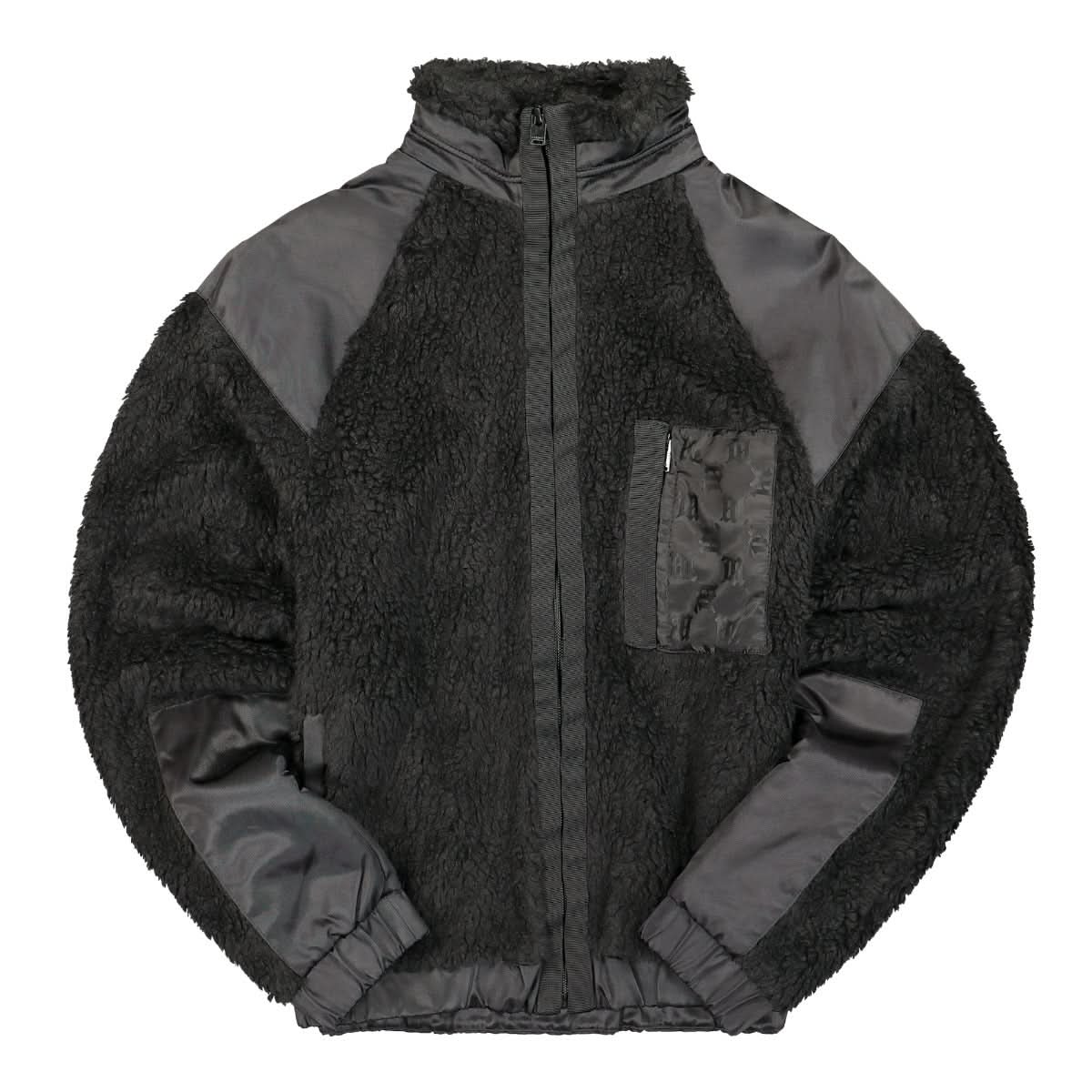 MISBHV Black Fleece Jacket Black Detail view 1 | Gate