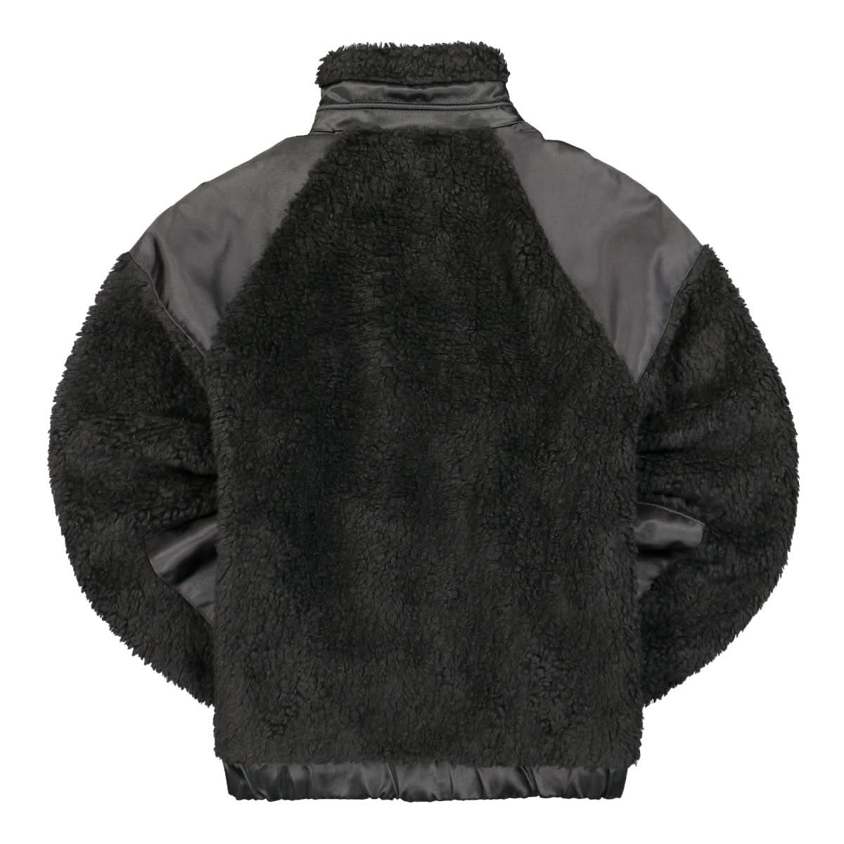 MISBHV Black Fleece Jacket Black Detail view 2 | Gate