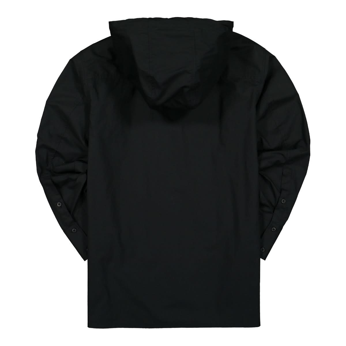 Bmuet(te) Hooded Shirt Black Detail view 2 | Gate