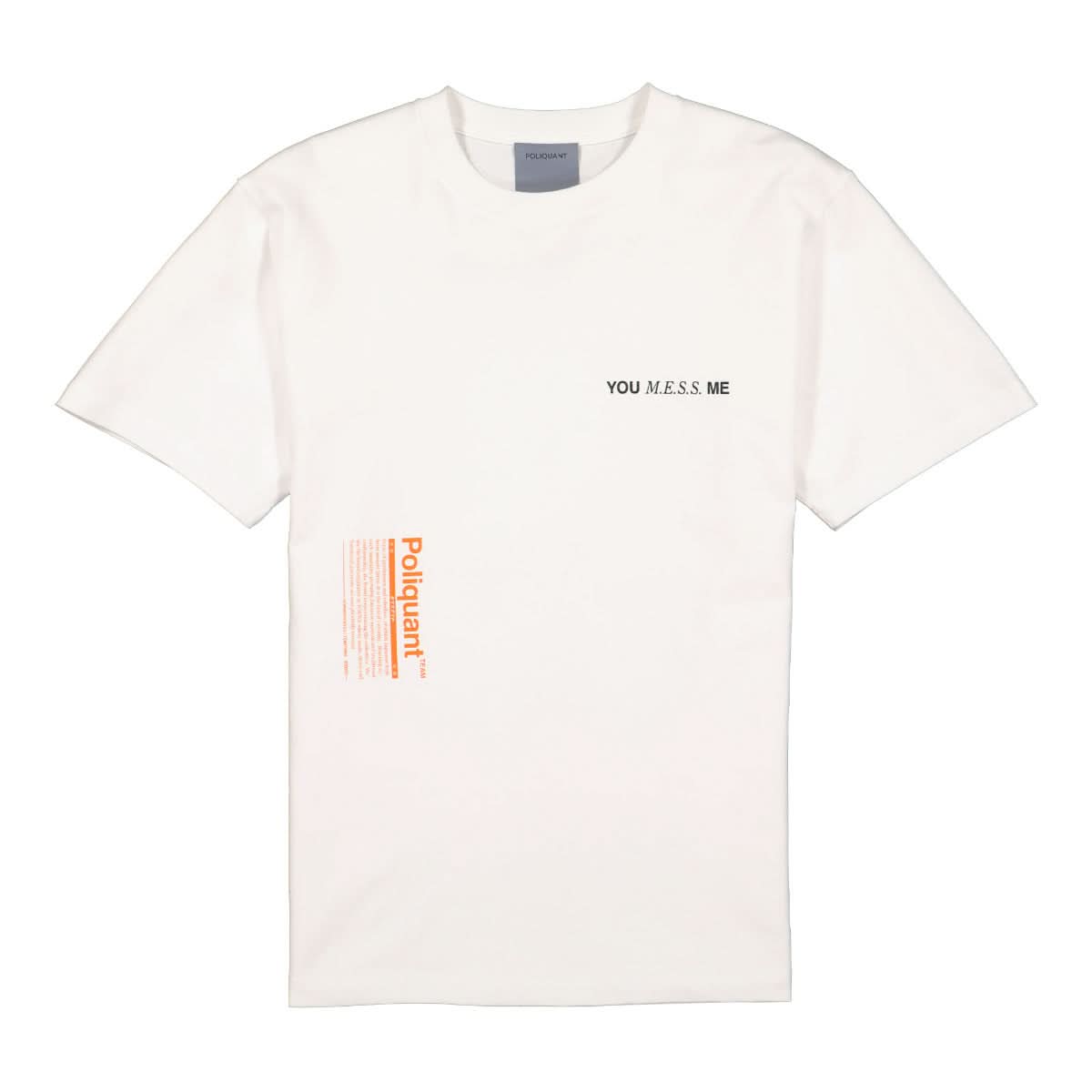 Poliquant The Mixed Tunes S/S Tee White Detail view 1 | Gate
