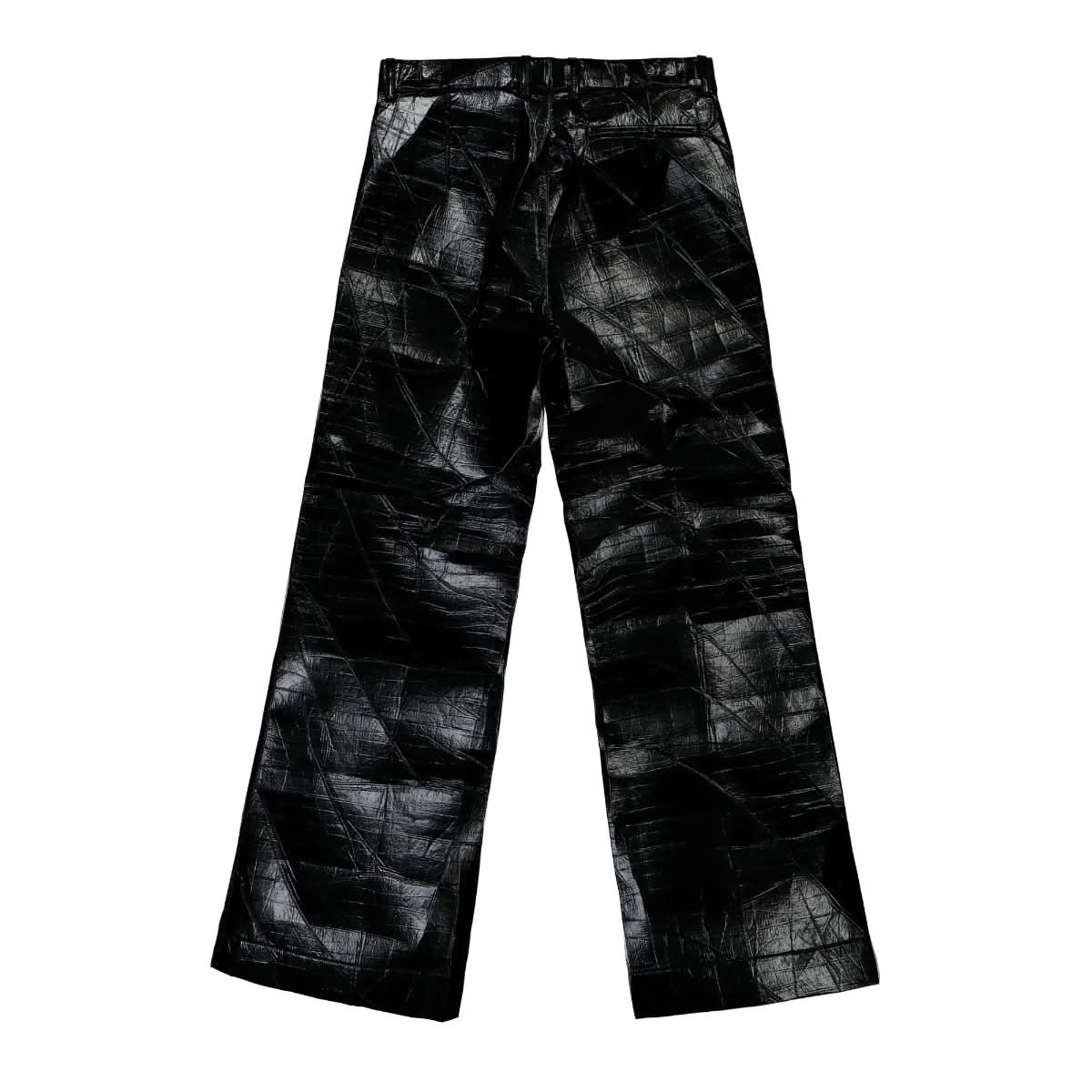 Walter Van Beirendonck Elephant Trousers CC11 Black Pants 2002 Detail View 1 | GATE
