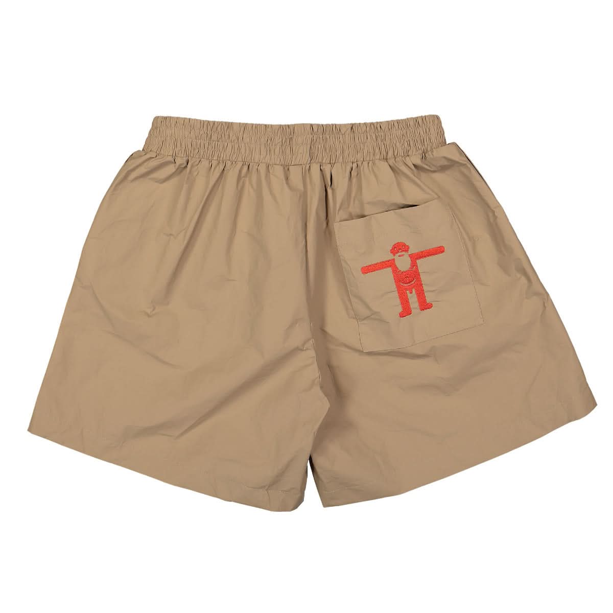 Walter Van Beirendonck Basic Shorts Brown Detail view 1 | Gate
