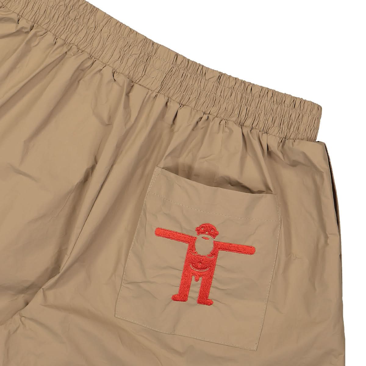 Walter Van Beirendonck Basic Shorts Brown Detail view 5 | Gate