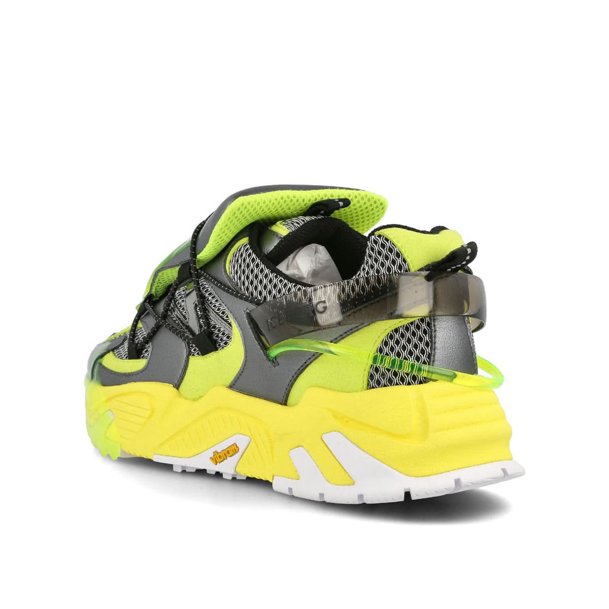 Iceberg Racing Soft Grey,Yellow Sneaker Detail view 3 | Gate