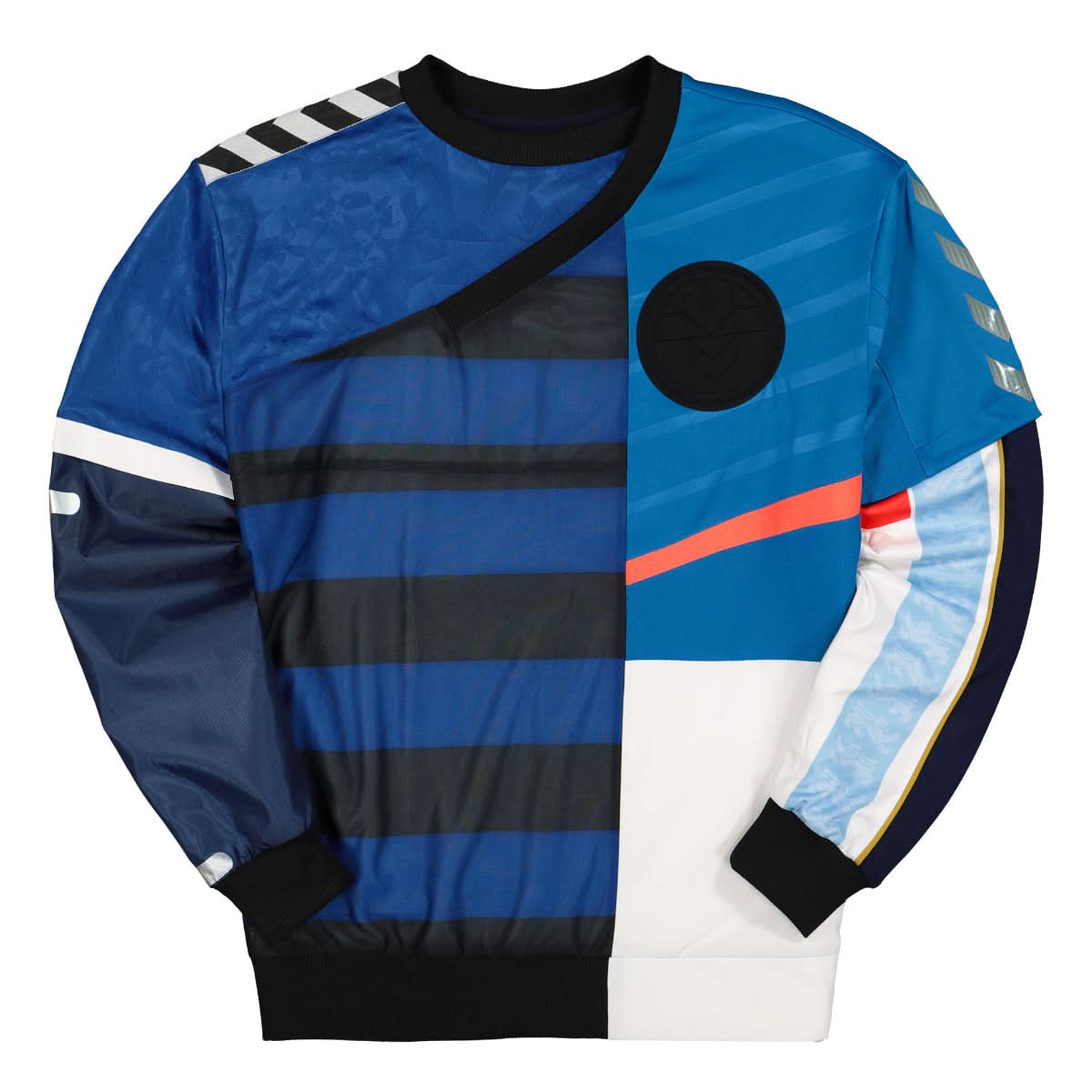 Hummel Dennis Deadstock Sweatshirt Blue Detail view 1 | Gate