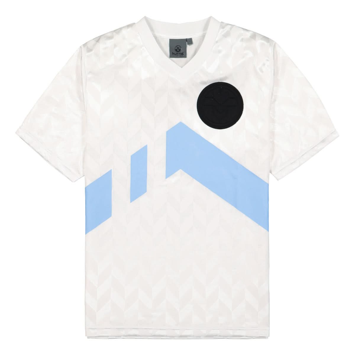 Hummel Niels Newstock T-Shirt White,Blue Detail view 1 | Gate