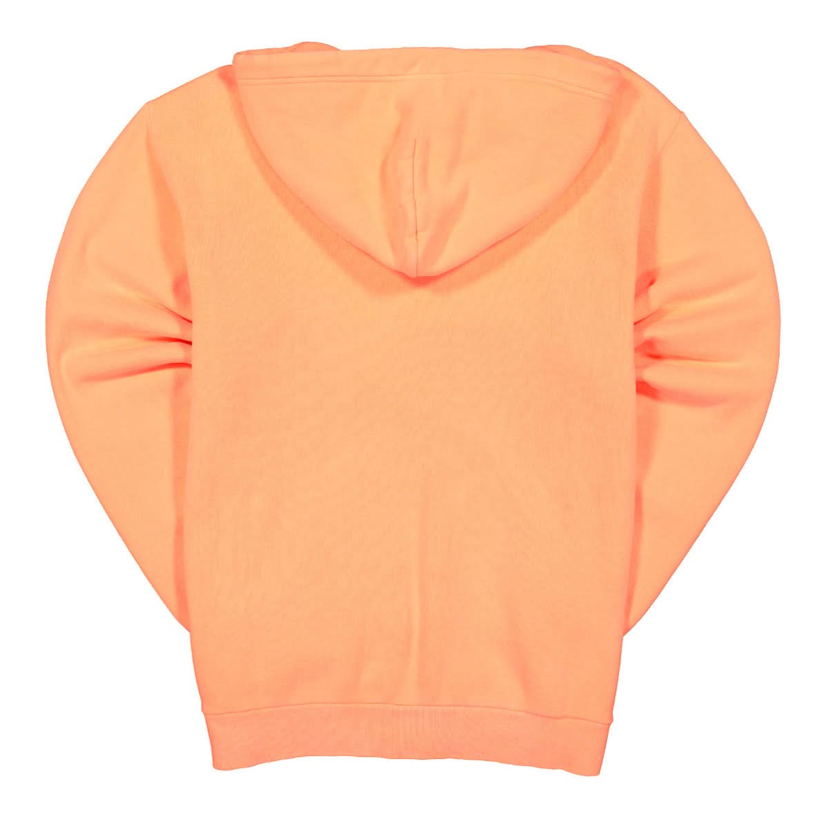 WTAPS Flat Zip Up Hooded Sweatshirt Orange Detail view 1 | Gate