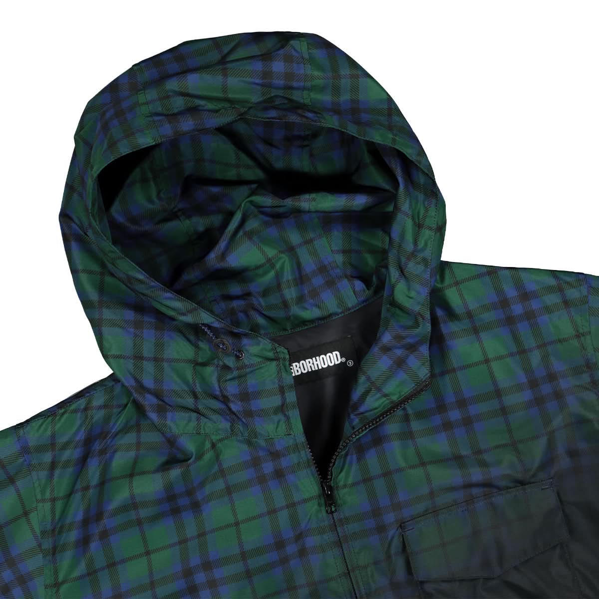 Neighborhood Fade E-Jacket Black,Green Detail view 3 | Gate