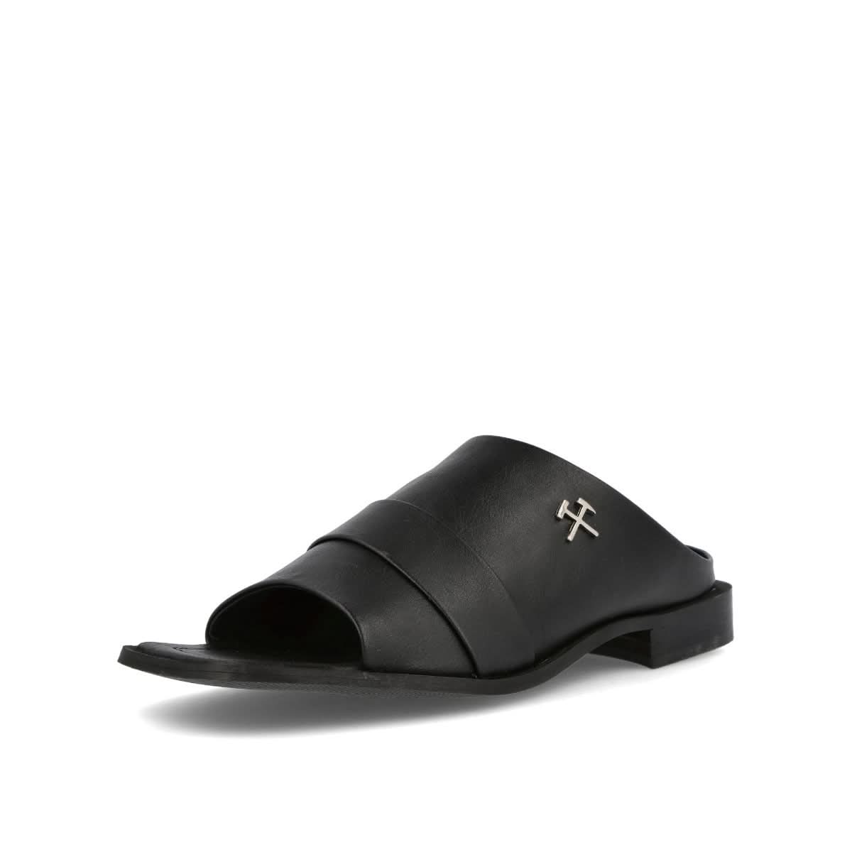 GmbH Hardware Sandal Black Slides Detail view 4 | Gate