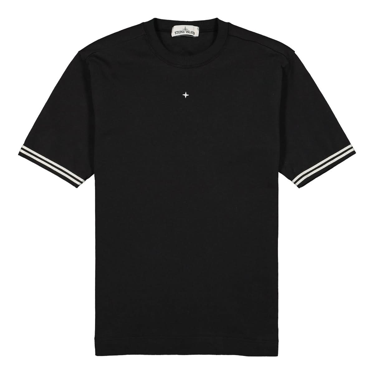 Stone Island T-Shirt Black Detail view 1 | Gate