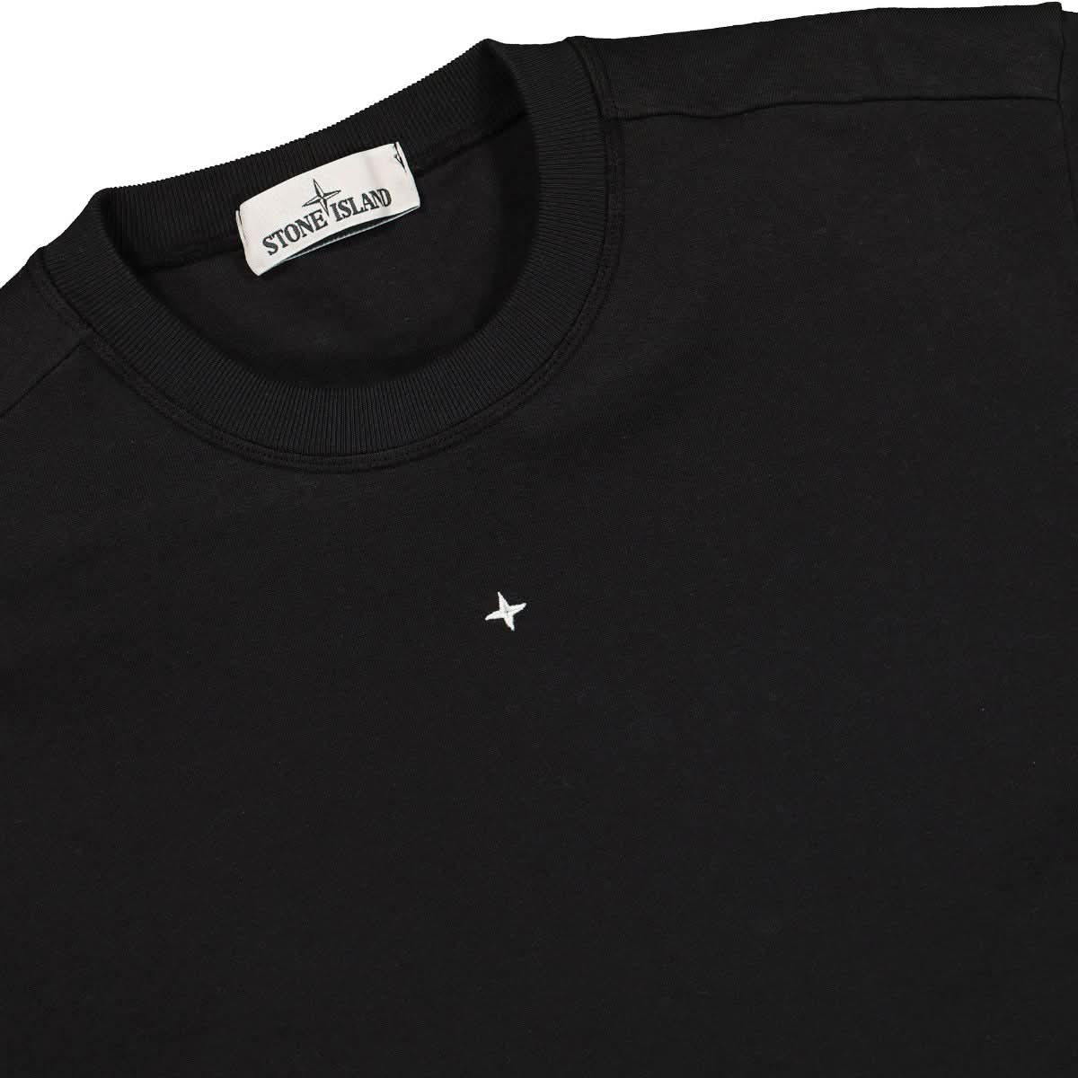 Stone Island T-Shirt Black Detail view 3 | Gate
