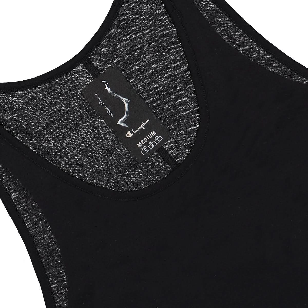 Champion Basketball Tank Black Detail view 3 | Gate