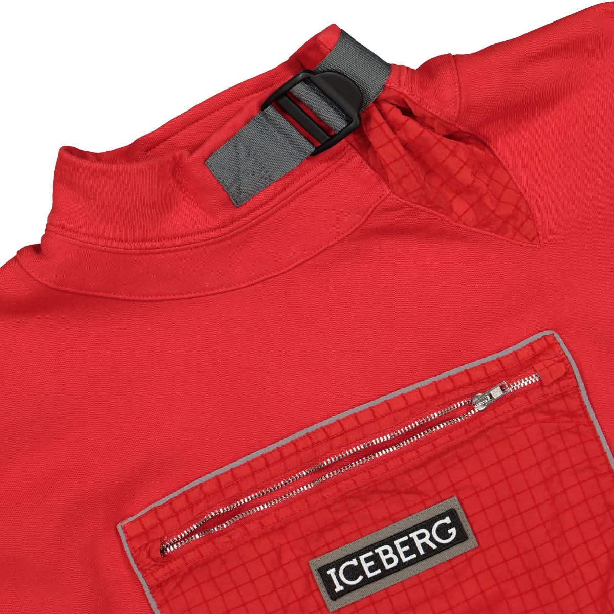 Iceberg Sweater Red Detail view 3 | Gate