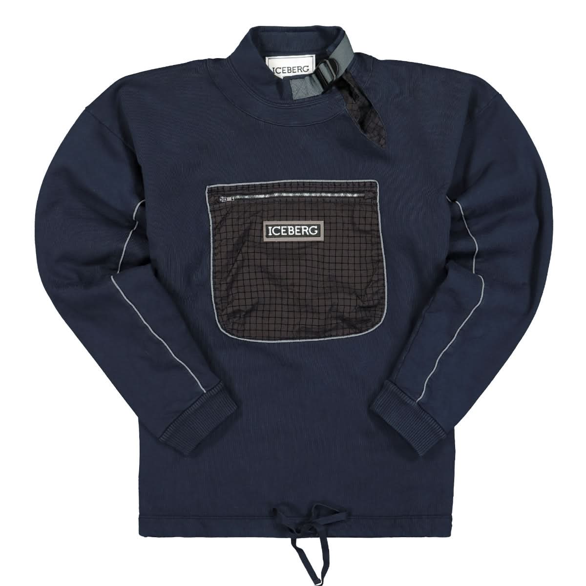 Iceberg Sweater Blue Detail view 1 | Gate