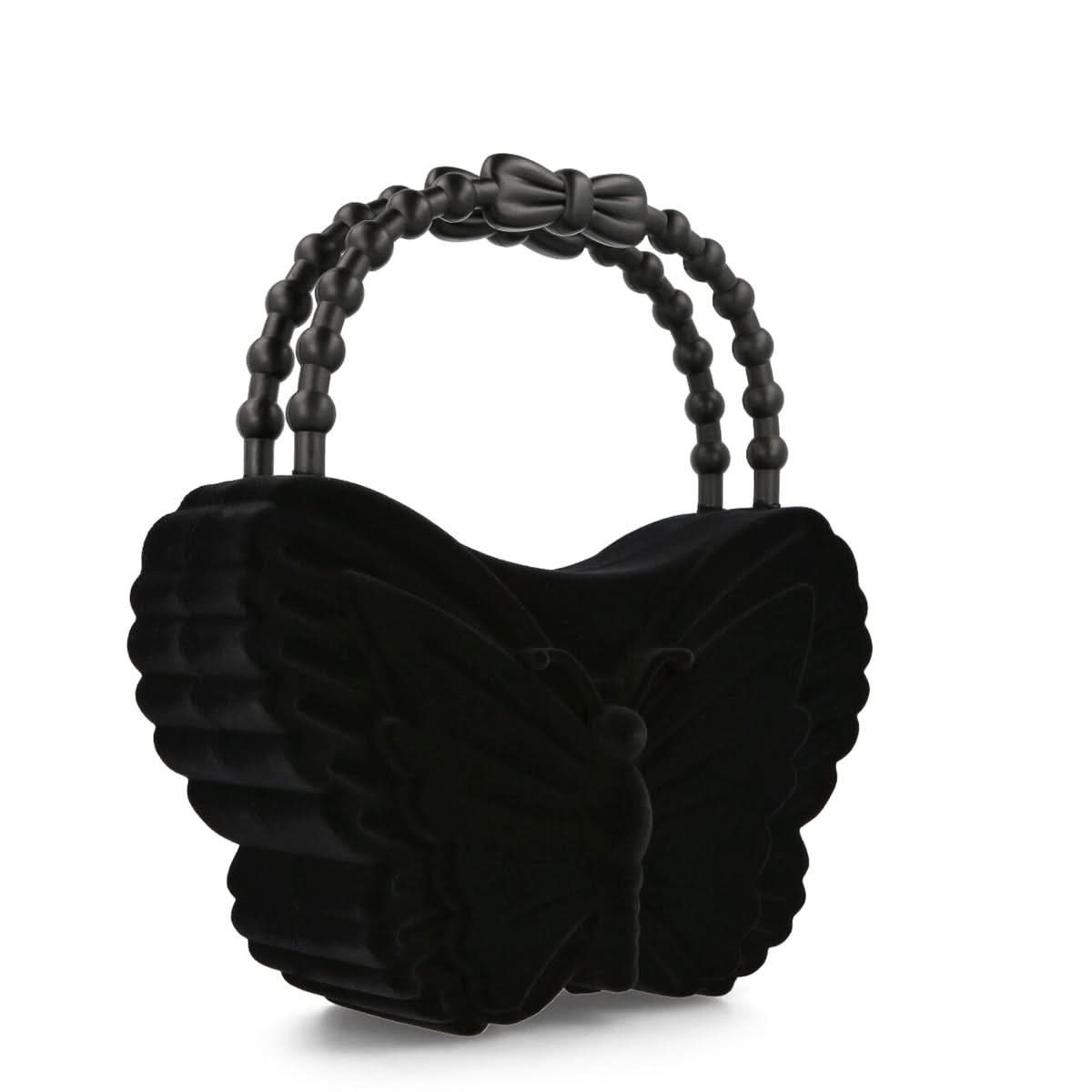 forBitches Butterfly Bag 9 Inch Flock Pink Detail view 4 | Gate