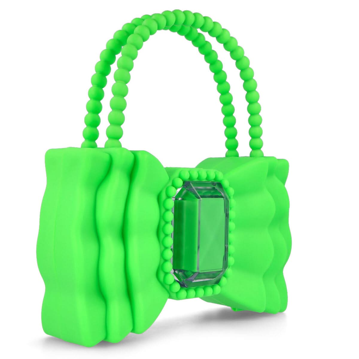 forBitches Bow Bag 9 Inch Green Detail view 3 | Gate