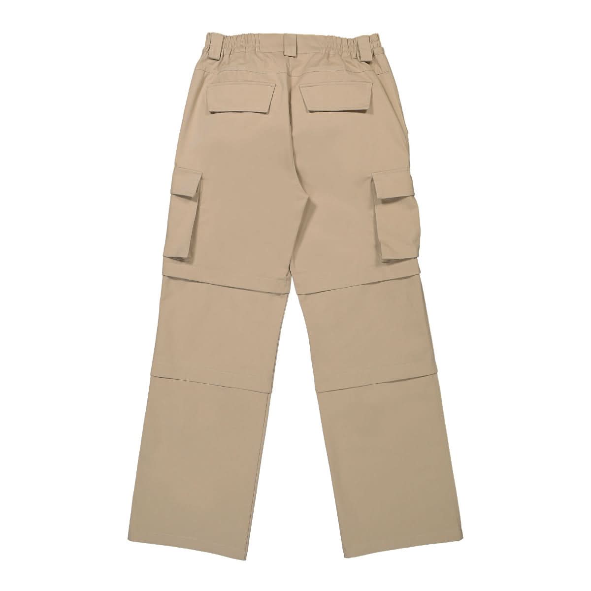 MISBHV Baggy Work Trousers Beige Detail view 1 | Gate