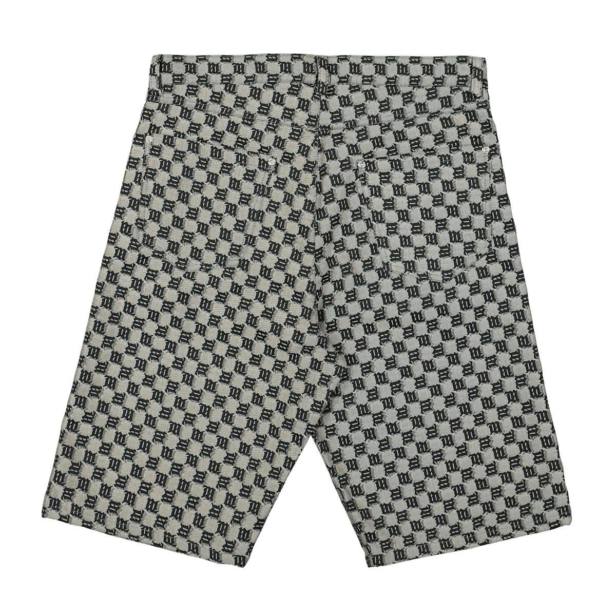 MISBHV Jacquard Canvas Monogram Shorts Multicolor Detail view 2 | Gate