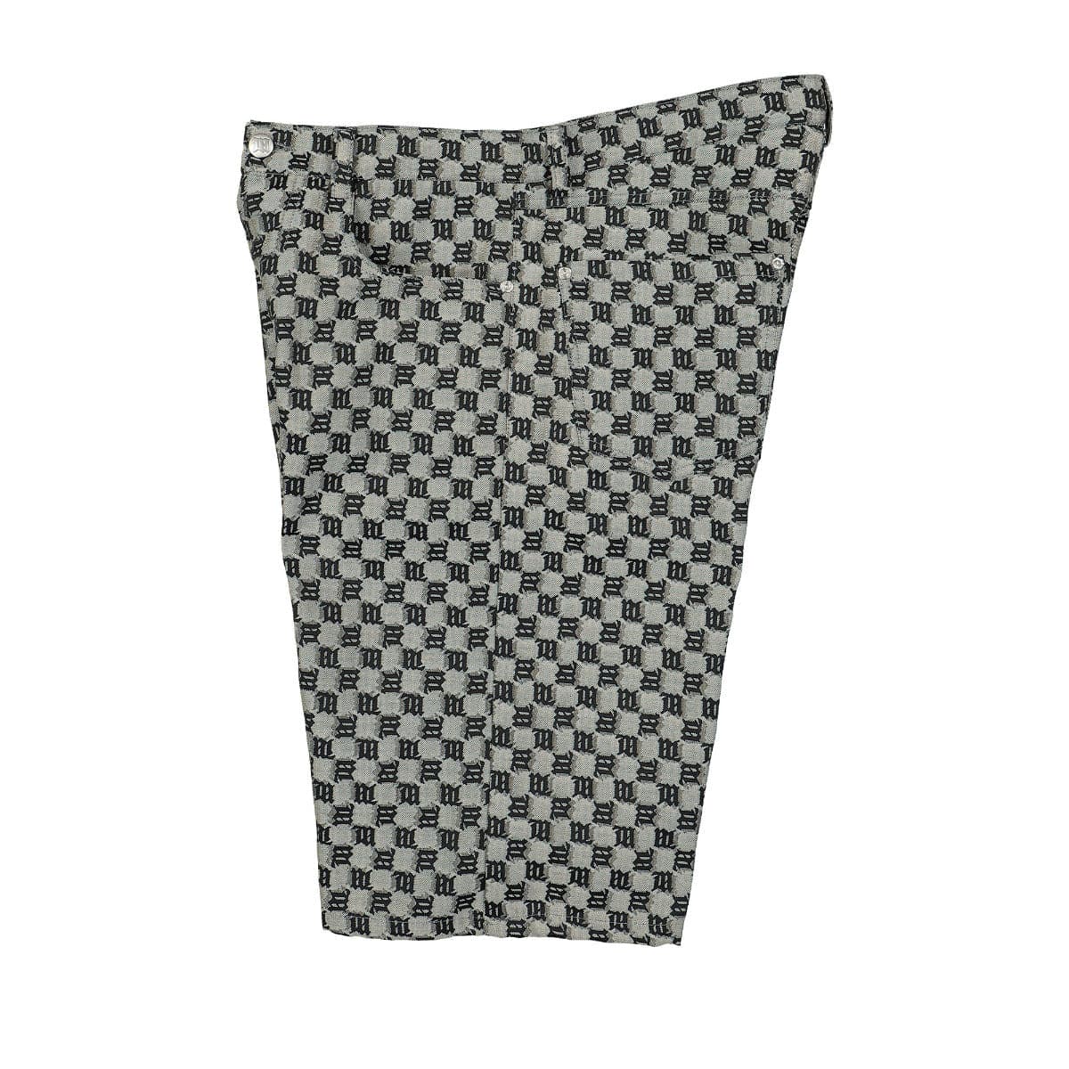 MISBHV Jacquard Canvas Monogram Shorts Multicolor Detail view 3 | Gate