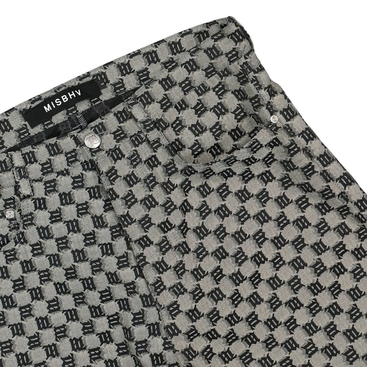 MISBHV Jacquard Canvas Monogram Shorts Multicolor Detail view 5 | Gate