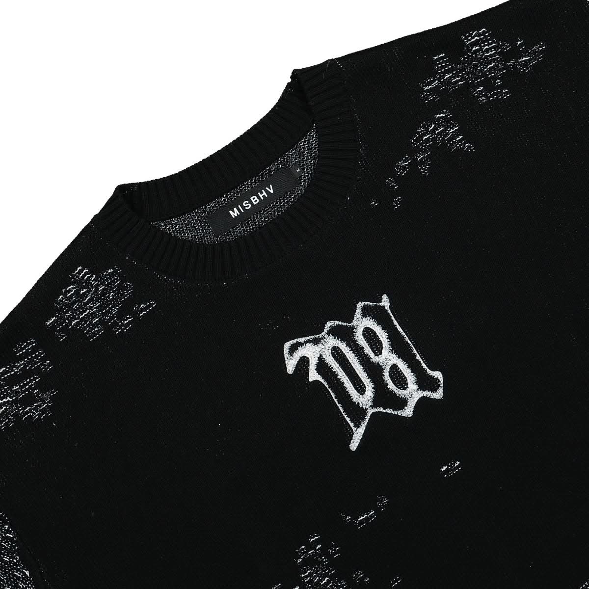 MISBHV M Knit Black Detail view 3 | Gate