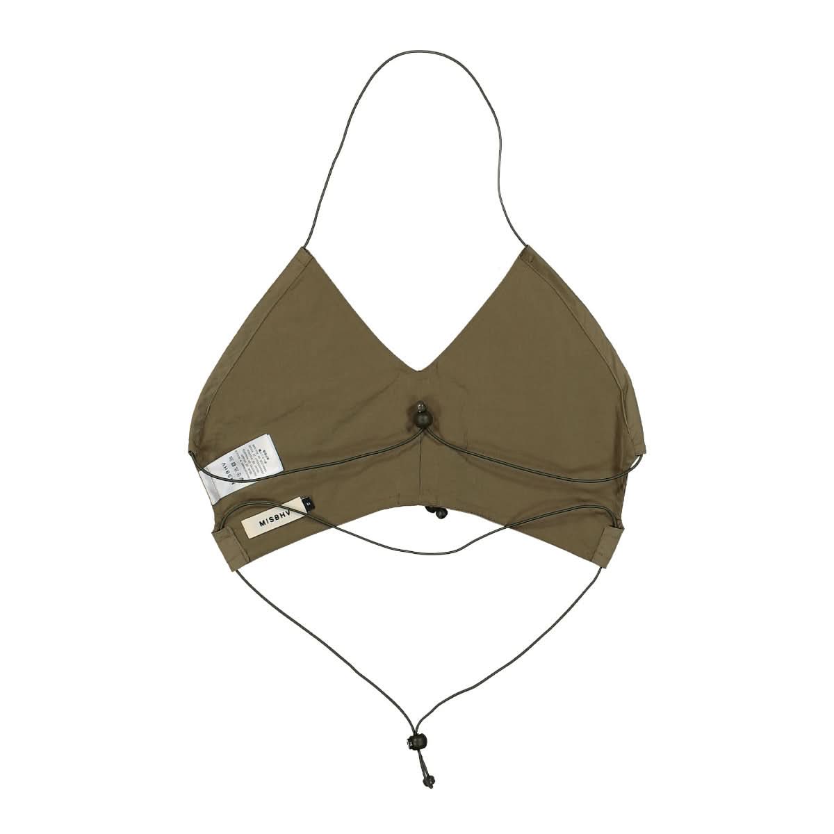 MISBHV Bra Top Brown Detail view 2 | Gate