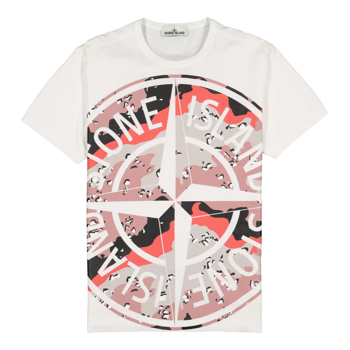 Stone Island T-Shirt White Detail view 1 | Gate