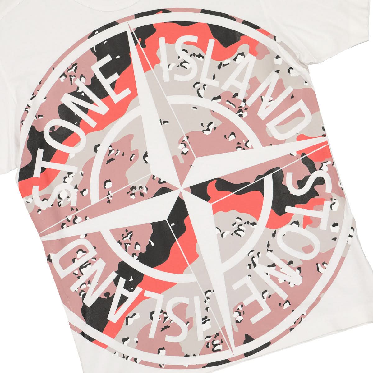 Stone Island T-Shirt White Detail view 3 | Gate