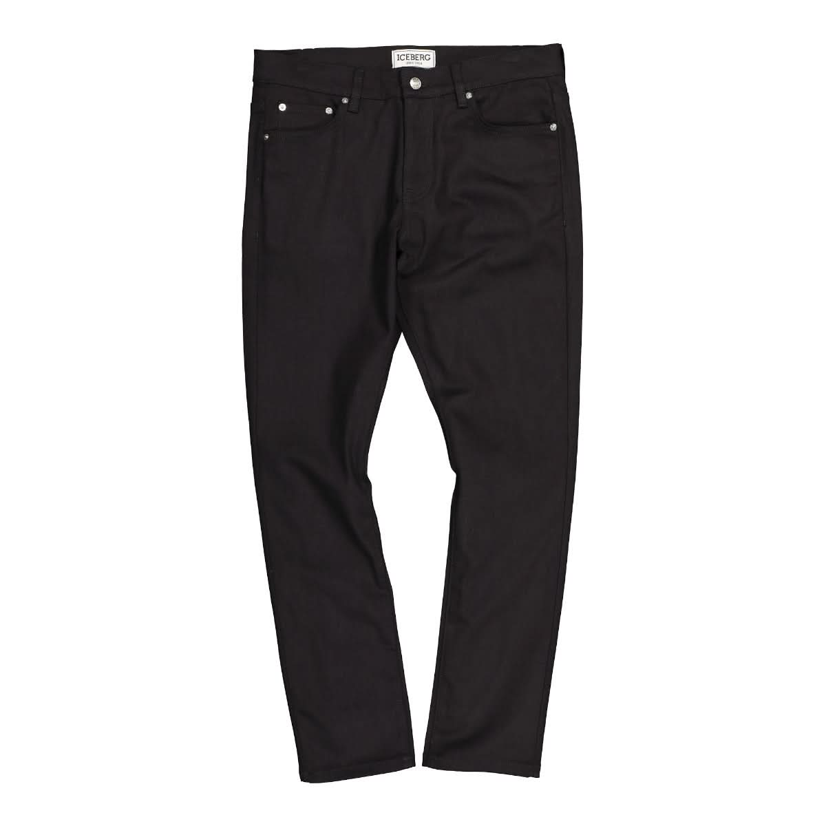 Iceberg 5 Pocket Jeans Black Detail view 1 | Gate