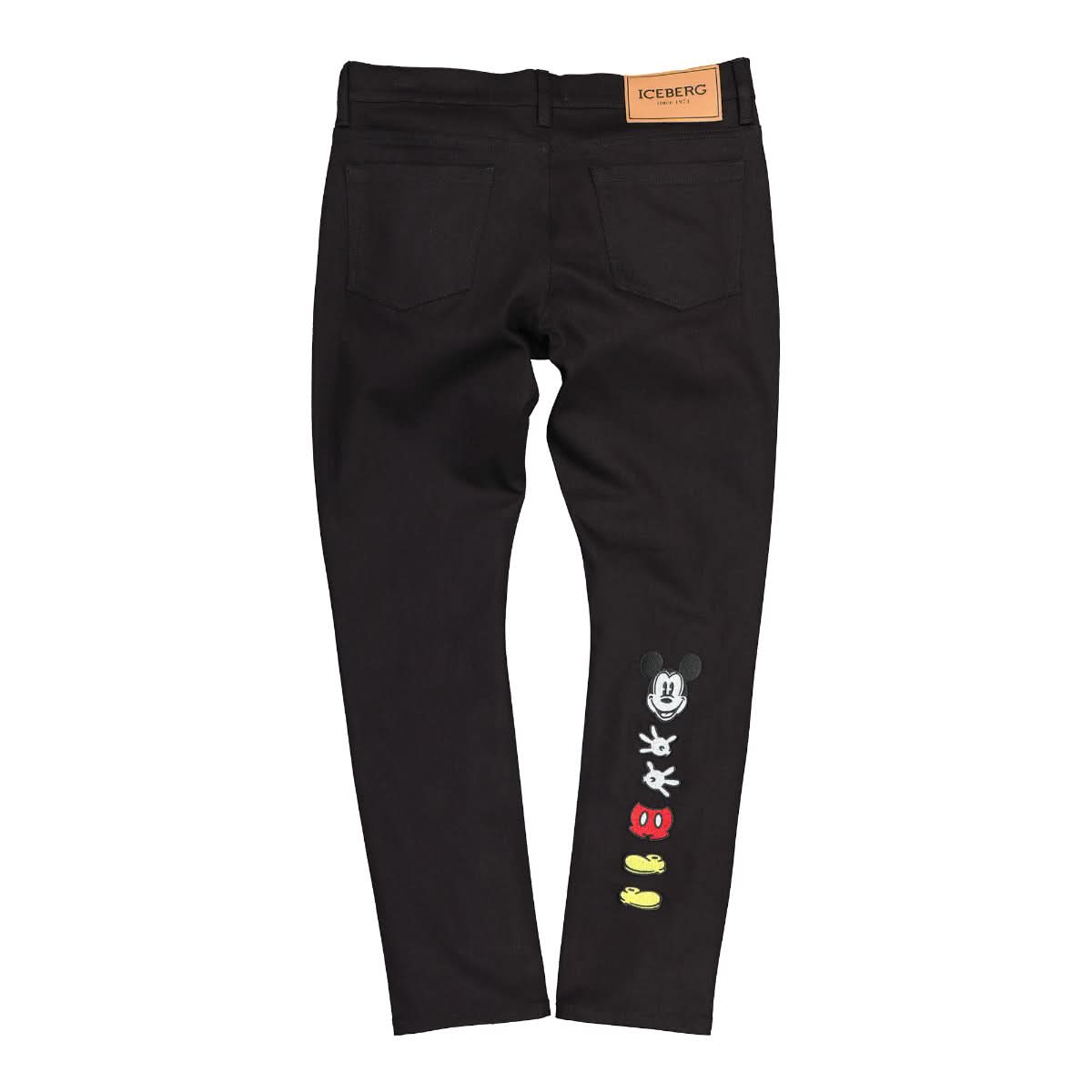 Iceberg 5 Pocket Jeans Black Detail view 2 | Gate