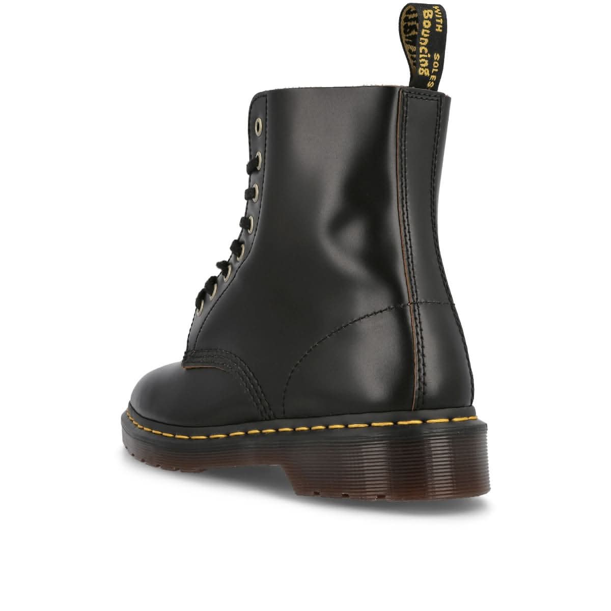 Dr. Martens 1460 Pascal Black Vintage Smooth Black Boots Detail view 3 | Gate