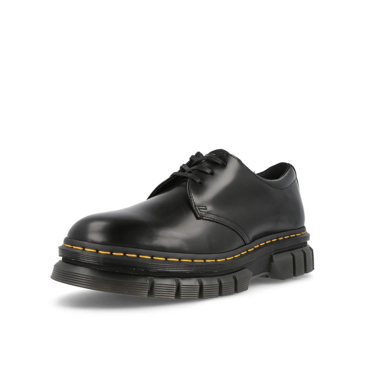 Dr. Martens Rikard 3-Eye Black Lace Ups Detail view 4 | Gate