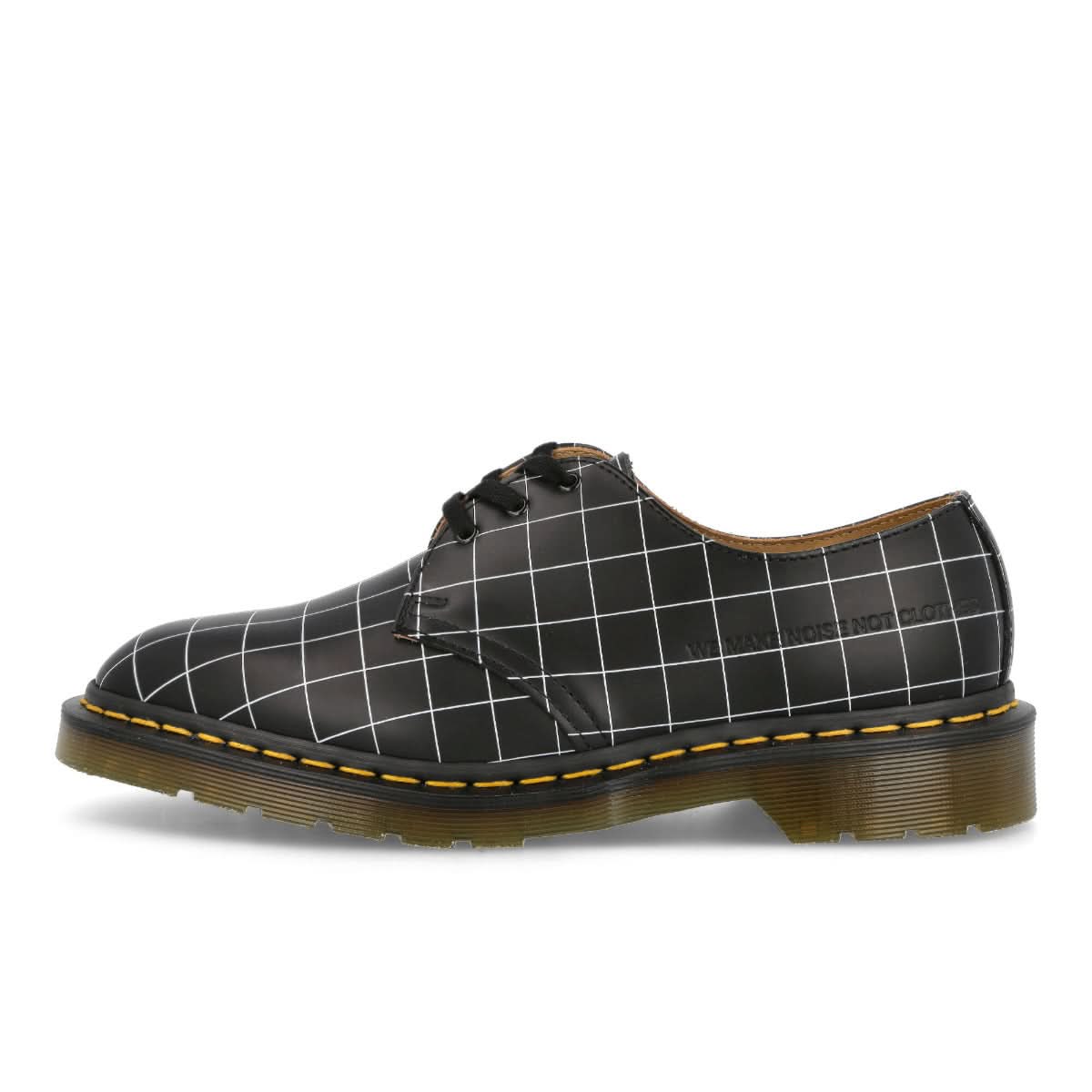 Dr. Martens 1461 Check Smooth Black Lace Ups Detail view 1 | Gate