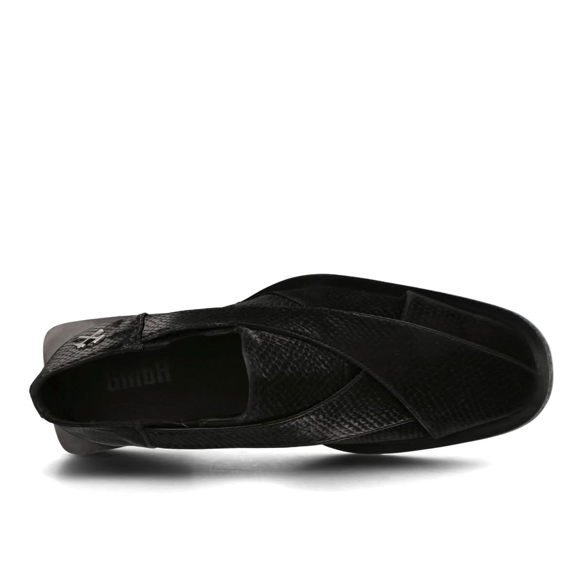 GmbH Chappal Black Loafers Detail view 2 | Gate