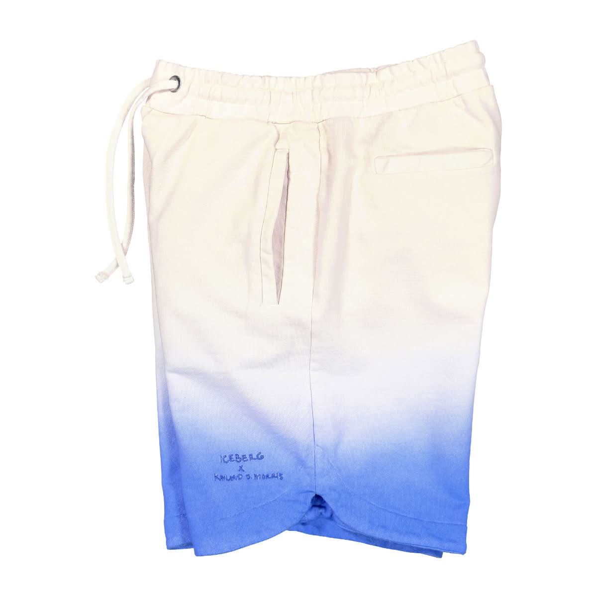 Iceberg Shorts White,Blue Detail view 3 | Gate