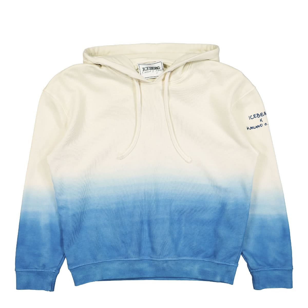 Iceberg Sweatshirt White,Blue Detail view 1 | Gate
