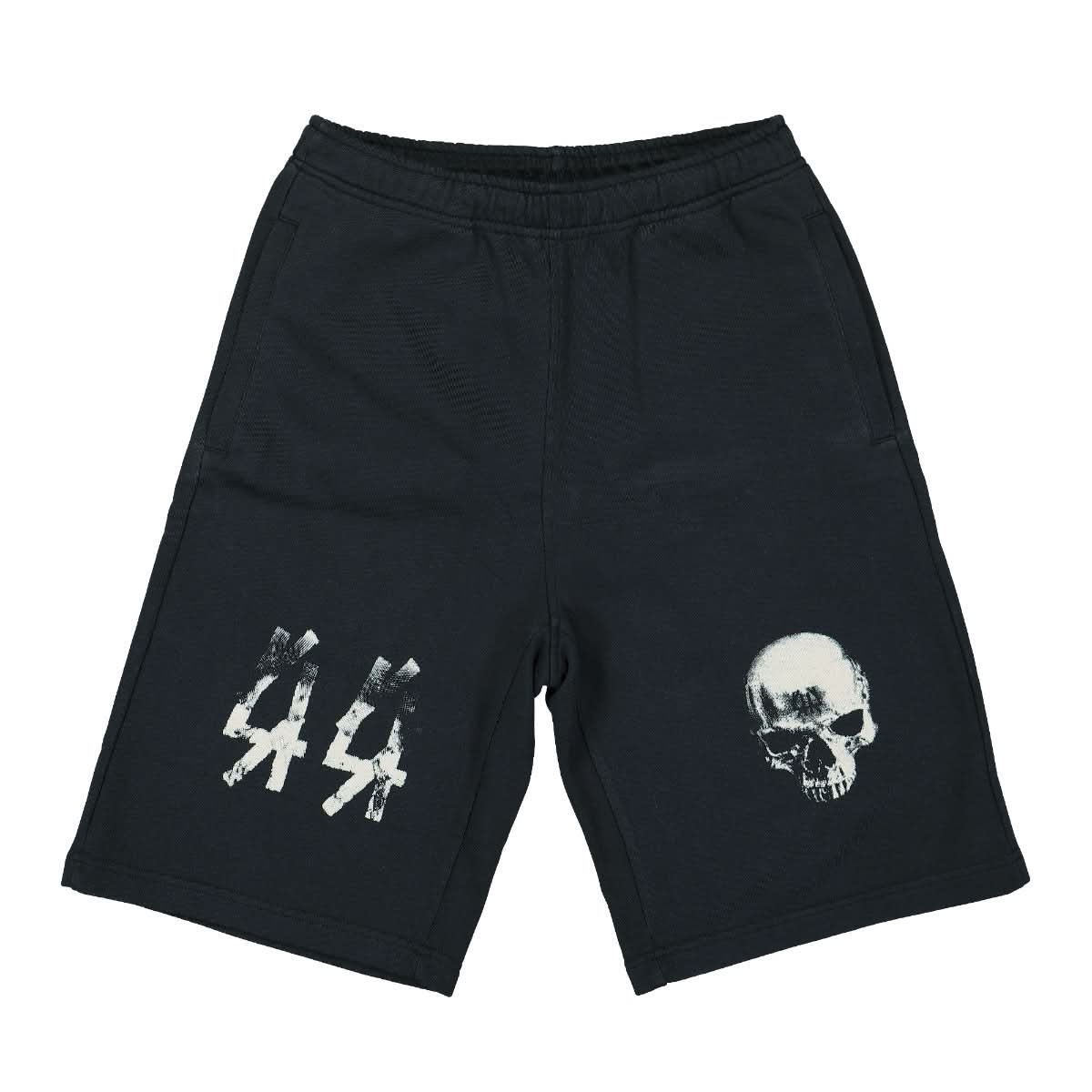 44 Label Group Skull Shorts Black Detail view 1 | Gate