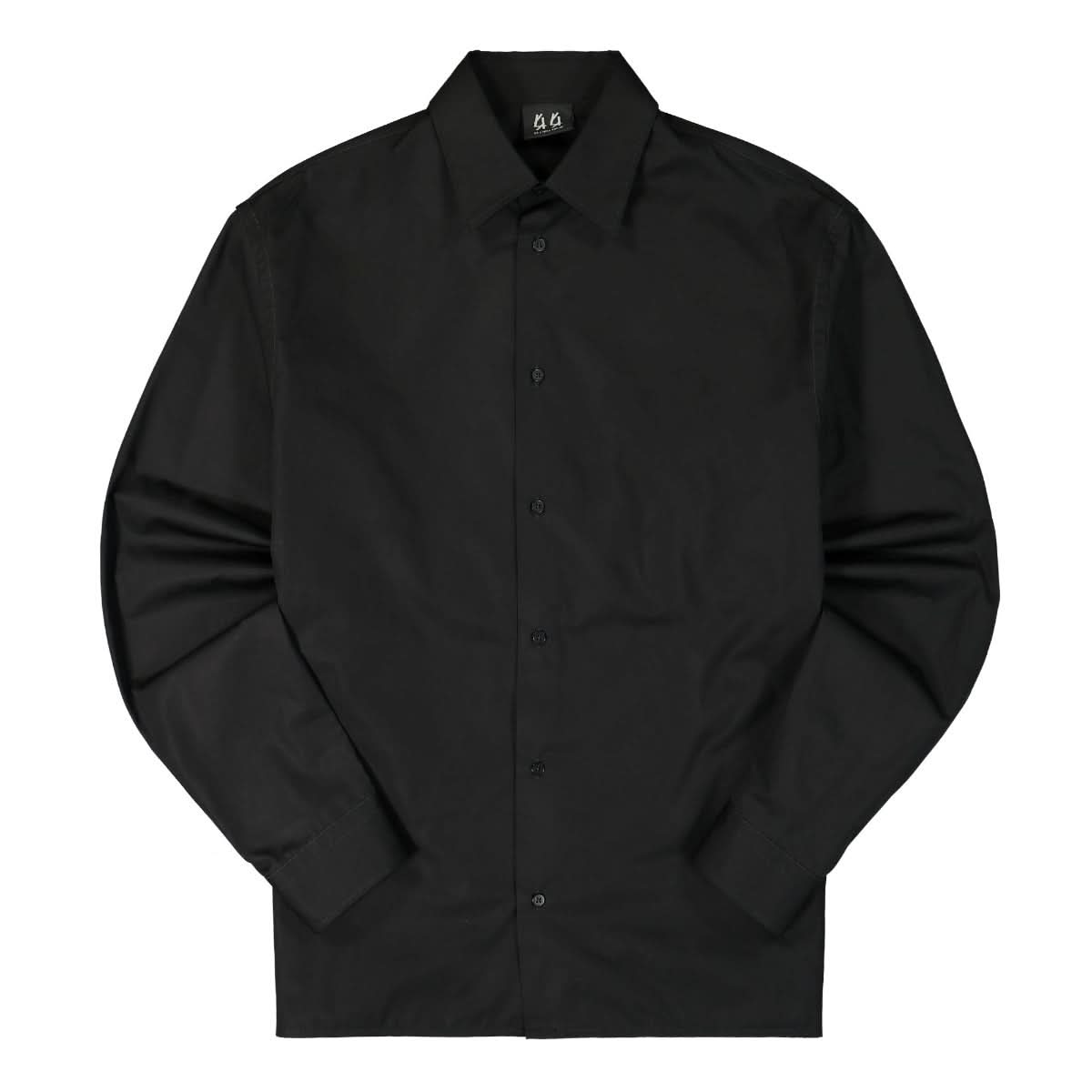 44 Label Group Khas Shirt Black Detail view 1 | Gate