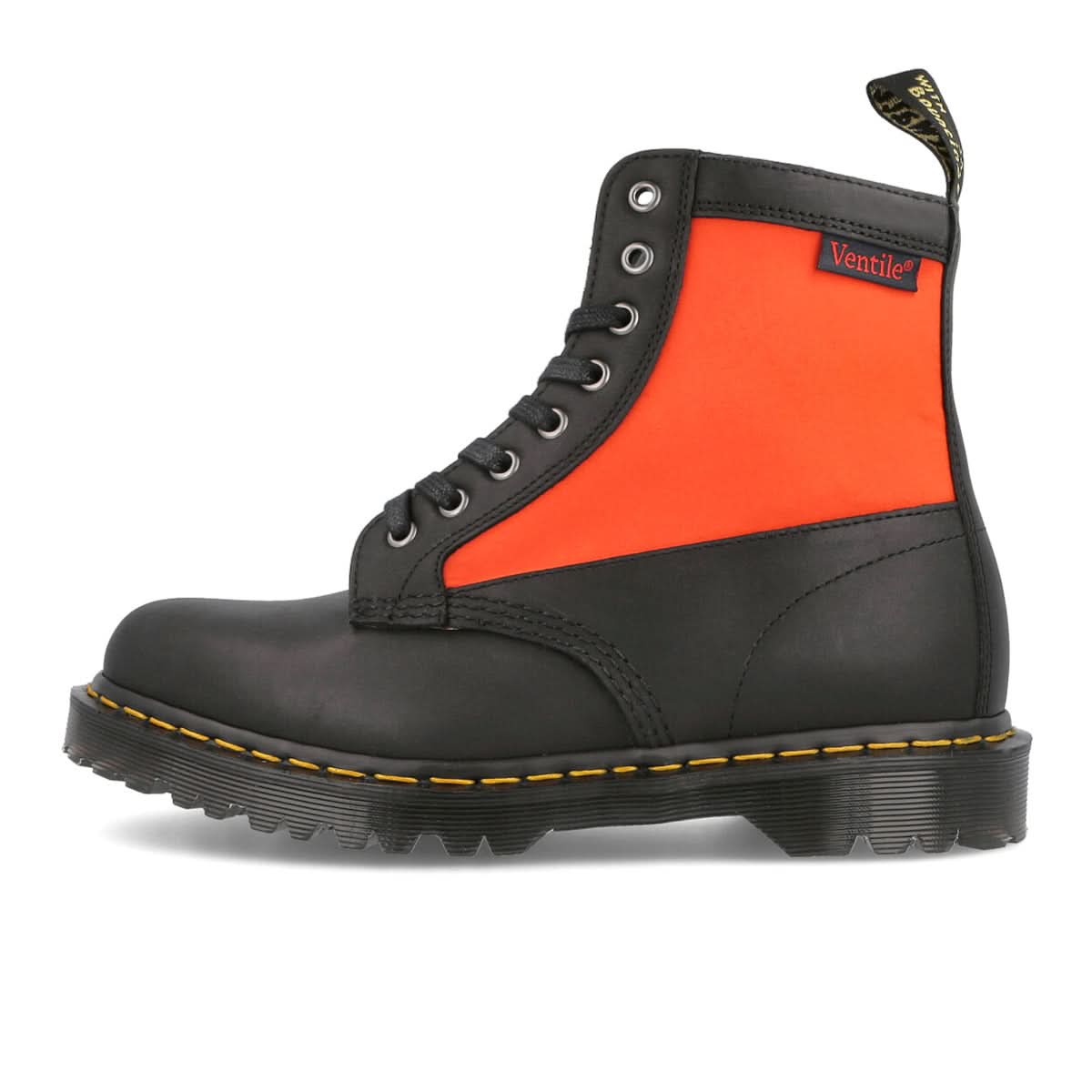 Dr. Martens 1460 Black,Orange Boots Detail view 1 | Gate