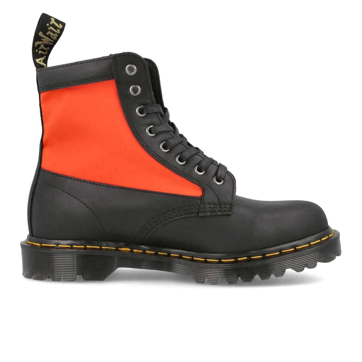 Dr. Martens 1460 Black,Orange Boots Detail view 3 | Gate