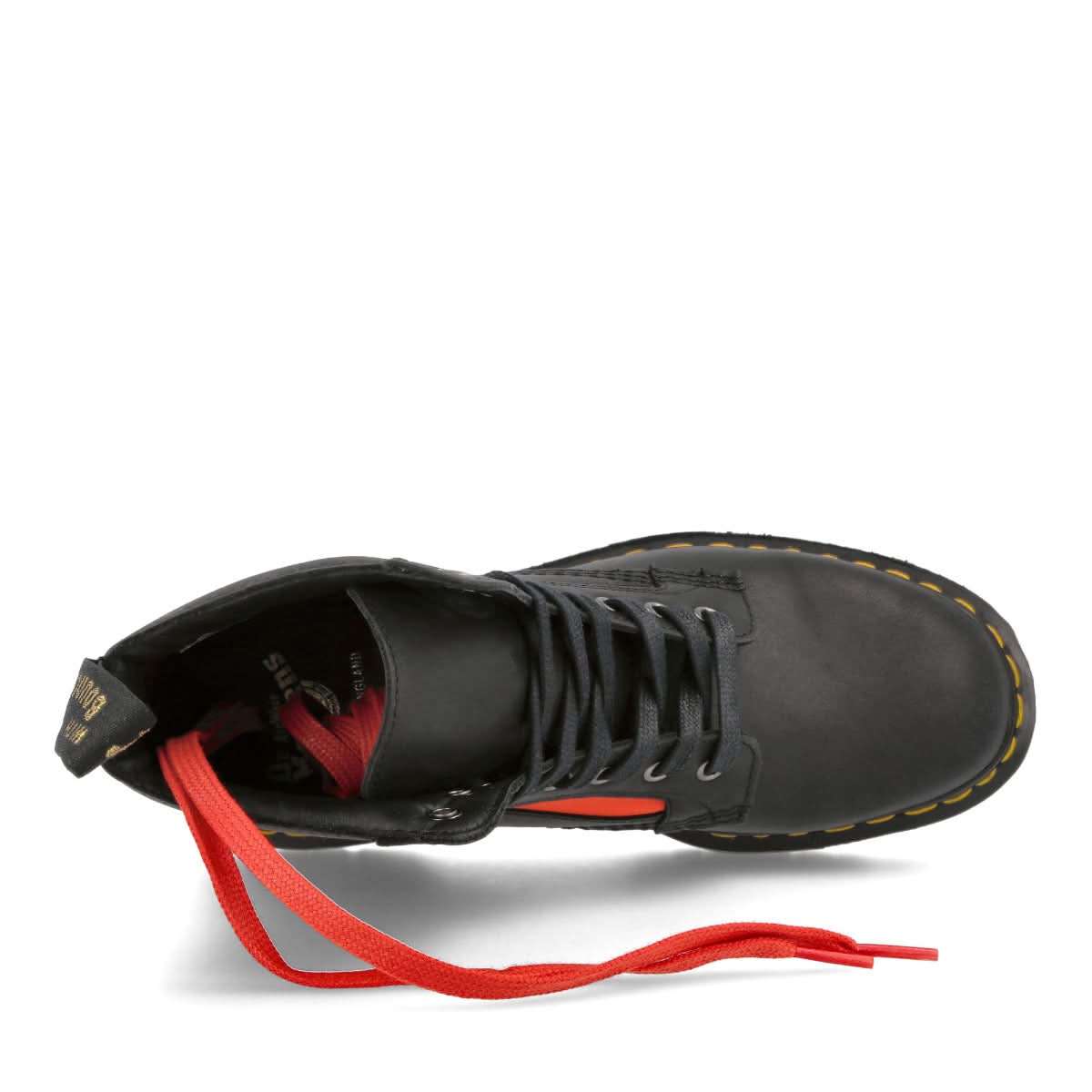 Dr. Martens 1460 Black,Orange Boots Detail view 2 | Gate