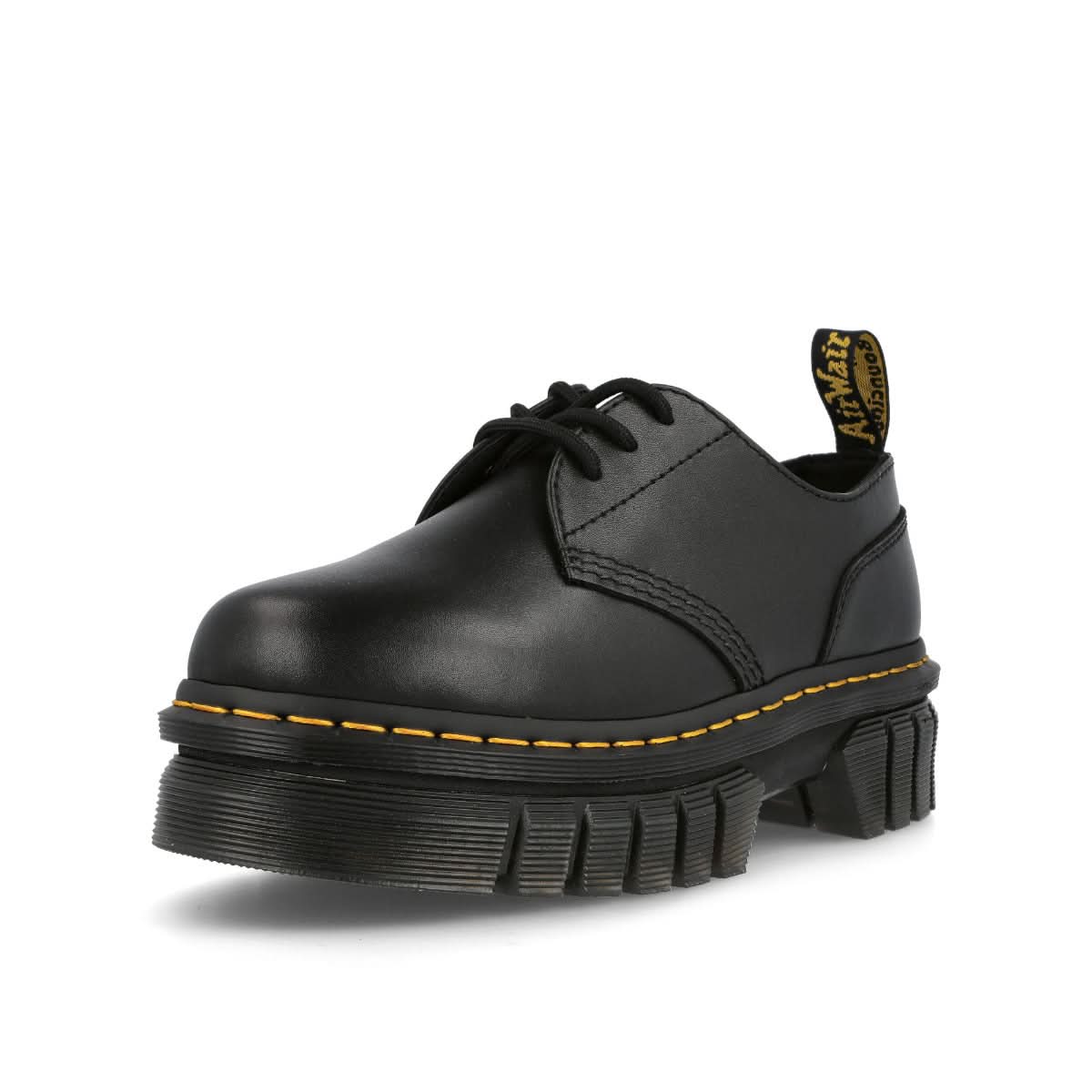 Dr. Martens Audrick 3-Eye Shoe Black Loafers Detail view 5 | Gate