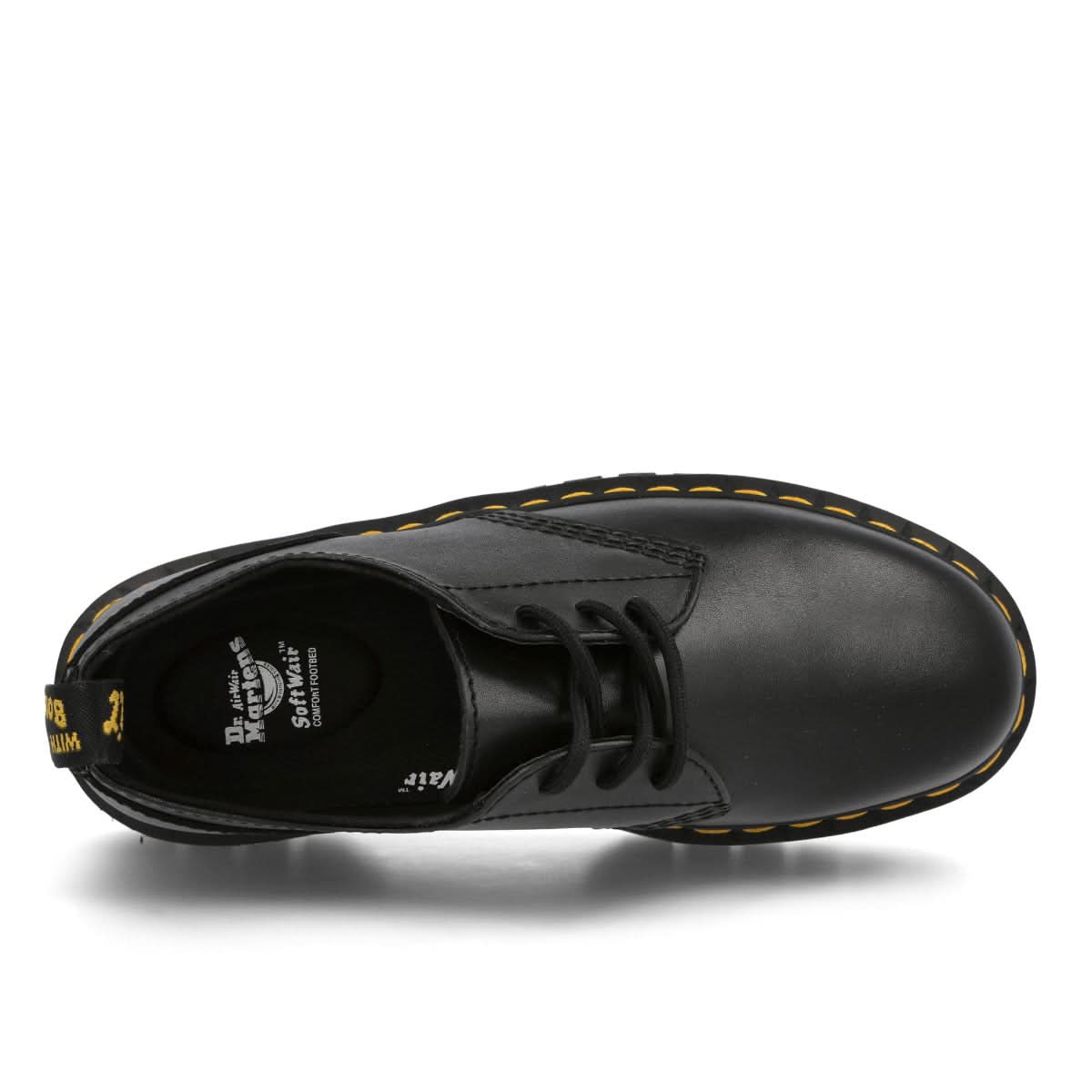 Dr. Martens Audrick 3-Eye Shoe Black Loafers Detail view 2 | Gate