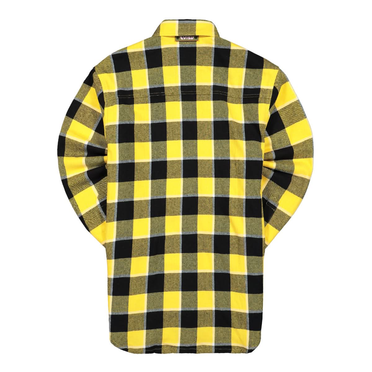 Evisu YD Check LS Oversize Shirt Black,Yellow Detail view 1 | Gate