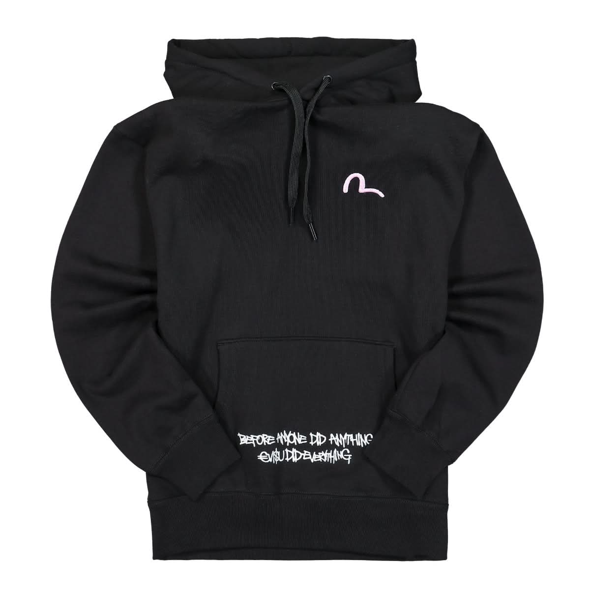 Evisu Two Way Loose Fit Sweatshirt Black Detail view 1 | Gate