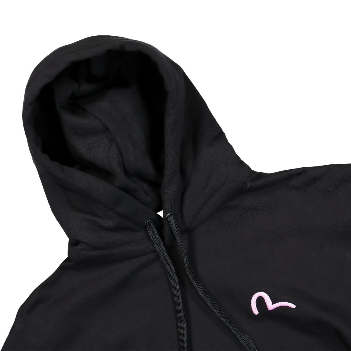 Evisu Two Way Loose Fit Sweatshirt Black Detail view 3 | Gate