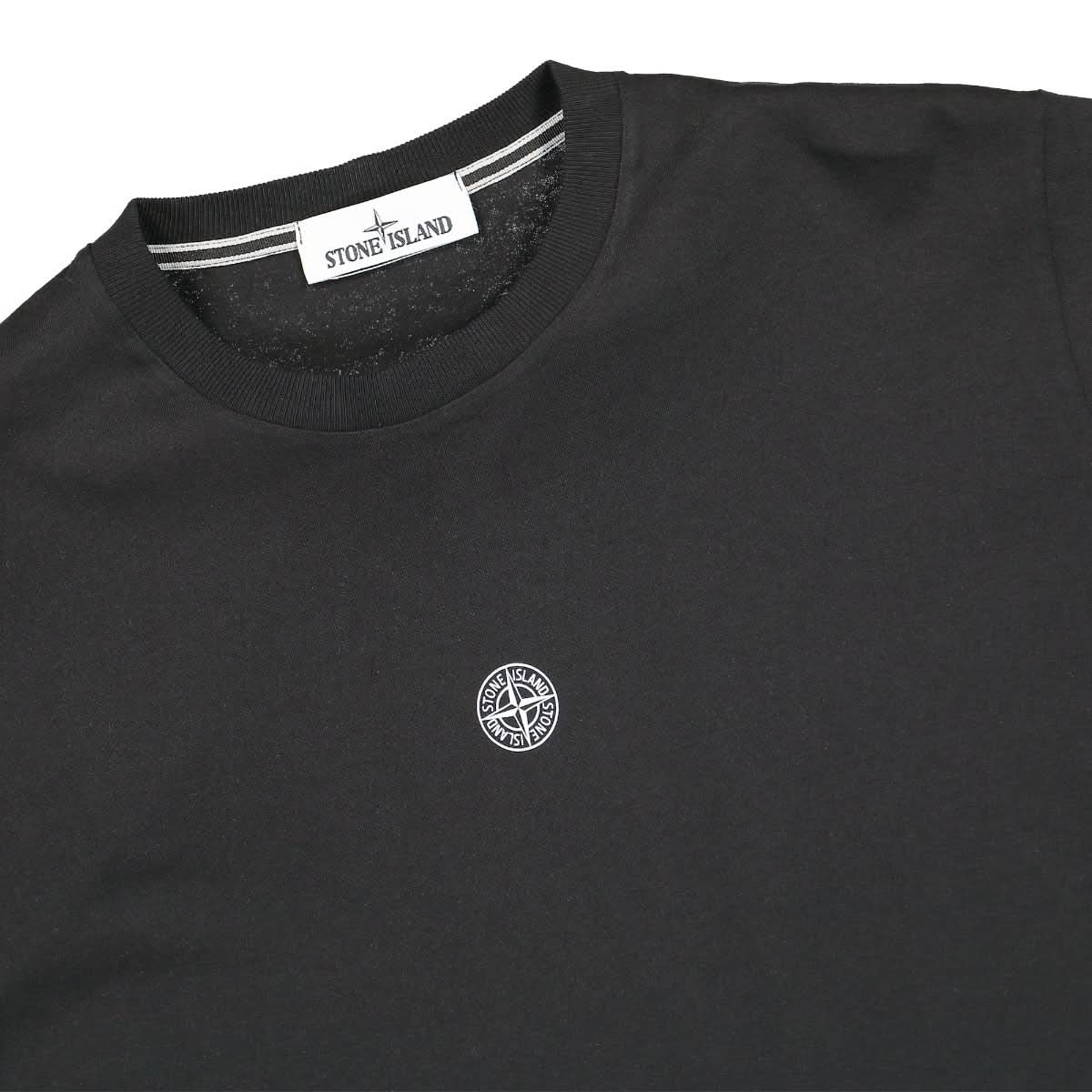 Stone Island T-Shirt Black Detail view 3 | Gate