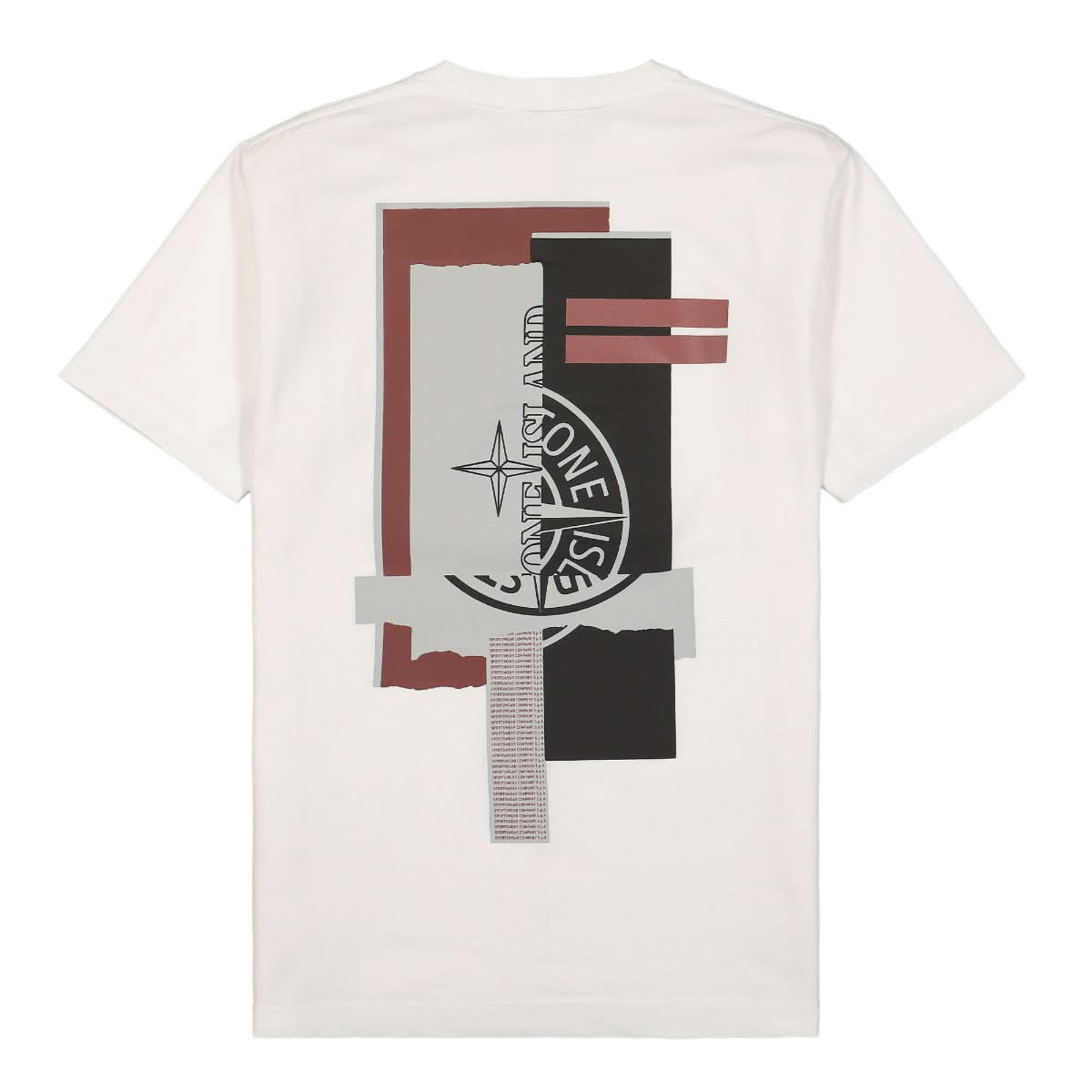 Stone Island T-Shirt White Detail view 2 | Gate