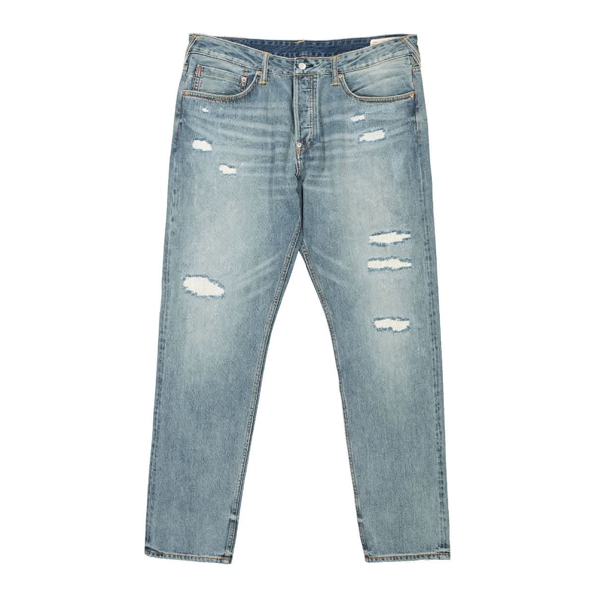 Evisu Seagull Printed Jeans Blue Detail view 1 | Gate